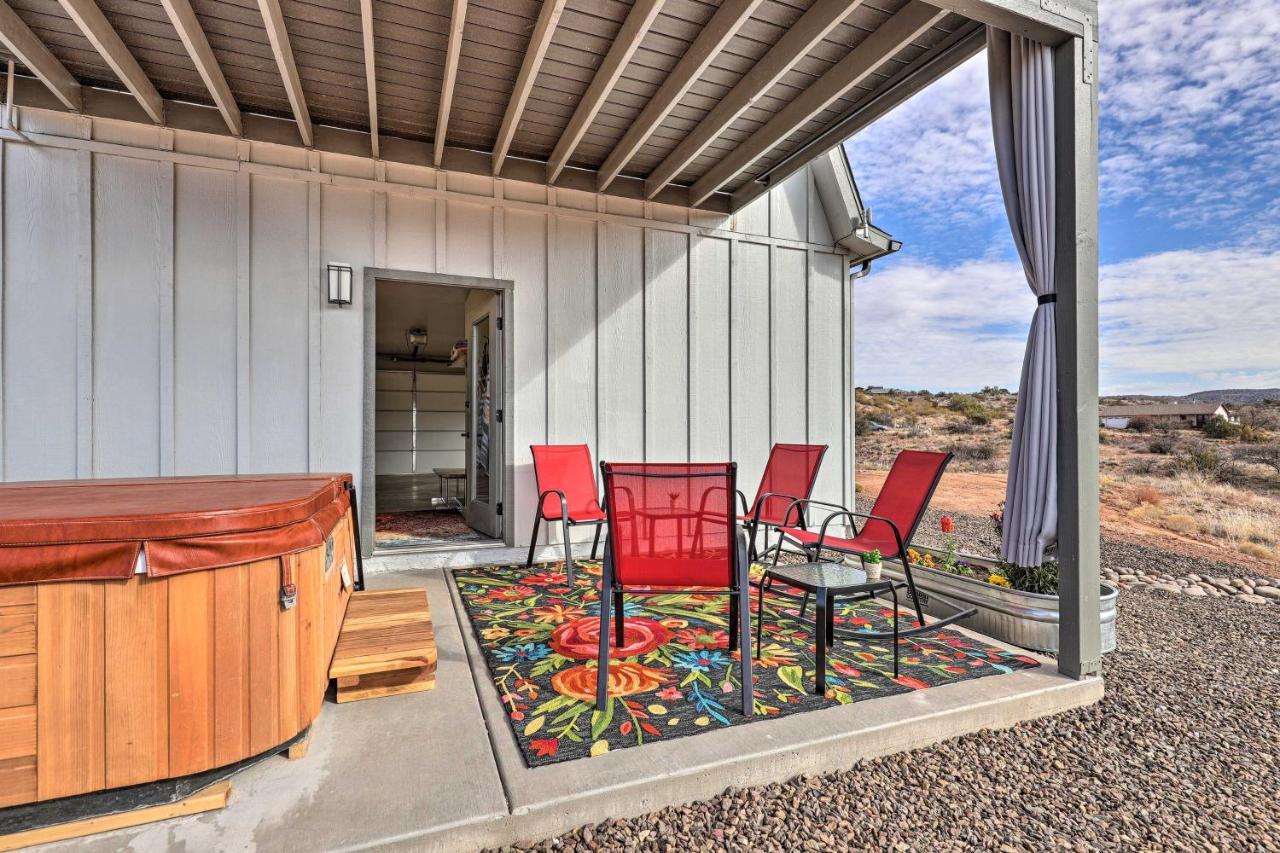 Wine Country Retreat In Cornville Hot Tub And View Exterior foto